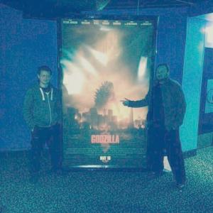 Going to watch Godzilla (2014) - Nottingham.