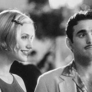Still of Cameron Diaz and Matt Dillon in Theres Something About Mary 1998