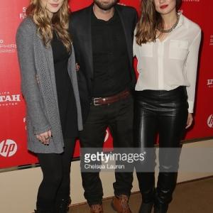 Filmmaker JM Cravioto and actresses Tina Ivlev and Bianca Malinowski attend the Reversal premiere at the Sundance Film Festival on January 23 2015 in Park City Utah