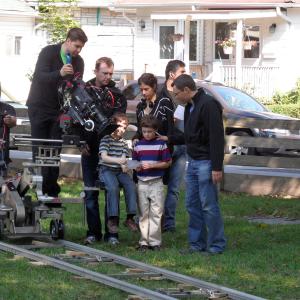 The Boy Who Smells Like Fish feature film On set with Director Analeine Cal y Mayor September 2011