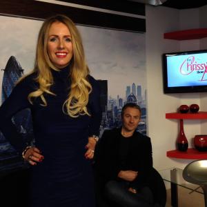 Guest presenting fashion and beauty segment for daytime chatshow on SKY 'the Chrissy B show'!