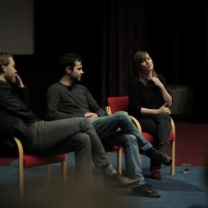 Giving a talk at The European Film College