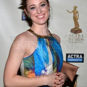CarrieLynn Neales at the ACTRA Awards