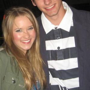 With Emily Osment as the lead male in her Once Upon A Dream video for Disney