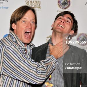 With good buddy Kevin Sorbo at Hands Up For Africa - Las Vegas celebrity poker event.