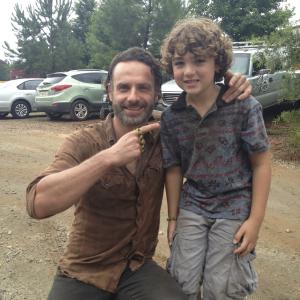 Luke Donaldson and Andrew Lincoln
