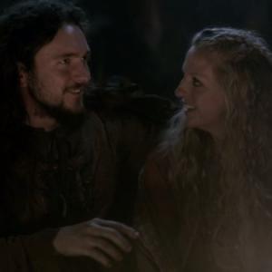 Still of Maude Hirst and George Blagden in Vikings (2013)