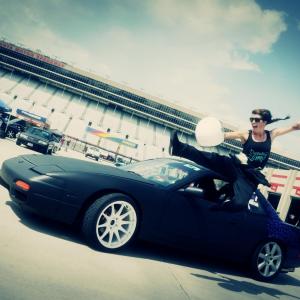 Crystal at Atlanta motor speedway with here s13 Nissan 240sx Drift car. Turning the car into a drift missile project to further enjoy the awesomeness of motor sports!