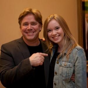 Steve Chbosky and Emily Callaway at Pittsburgh Premier