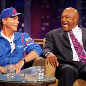Bob Einstein and George Foreman at event of Jimmy Kimmel Live! 2003