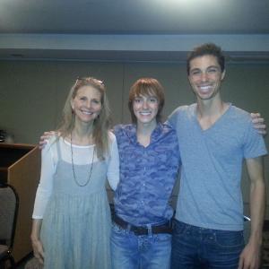 Lindsay Wagner, Chad Pawlak, and Alex Kingi Lindsay Wagner's Week-Long Acting Retreat (July 2014)