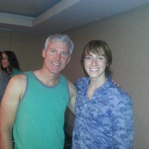 Chad Pawlak and Jim Kennedy  Lindsay Wagners WeekLong Acting Retreat in Palm Springs  July 2014
