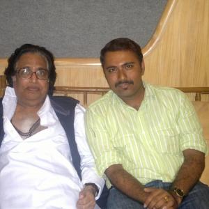 India's Legendary Music Director & Singer Pandit Hridaynath Mangeshkar & Rahul Khandare
