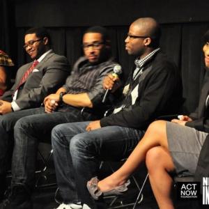 Act Now  New Voice in Black Cinema 2012 QA with cast and crew of Lesson Before Love after screening