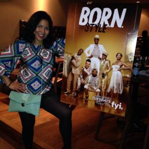 Julia Carias at BORN to Style Premiere event