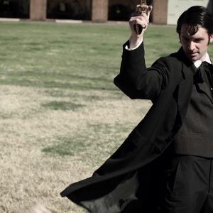 Nathaniel Grauwelman in a still from Abraham Lincoln Versus Zombies