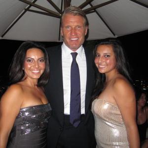 Lisa Leyva, Dolph Lundgren at The Expendables 2 After Party, Drais Hollywood, August 15, 2012