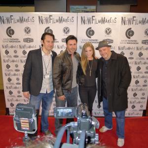 Chris Gowen at New Film Makers LA with Wonderland cast  Director Max Carp