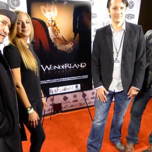 Chris Gowen with Rosalie McIntire, Carlos Arellano and Director Max Carp.