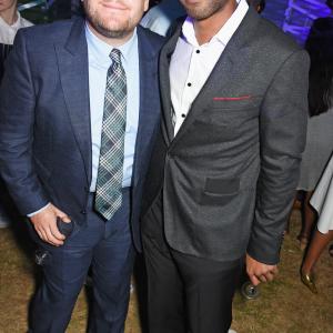 James Corden and Chiwetel Ejiofor