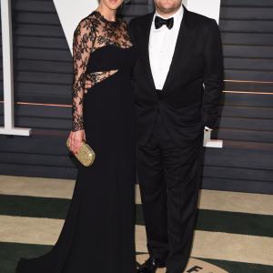 James Corden and Julia Carey at event of The Oscars 2015