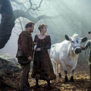 Still of James Corden, Emily Blunt and Daniel Huttlestone in Into the Woods (2014)