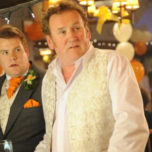 Still of Colm Meaney and James Corden in One Chance 2013