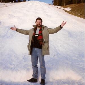 Douglas Wester on location in Lillehammer, Norway for 