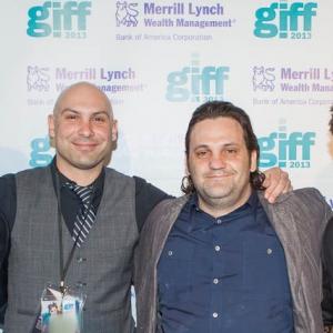 Kresh Novakovic, Ante Novakovic, Colin Farrell, John Drazic at the Gaspirilla International Film Festival for the premiere of The Fix