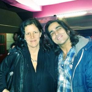 with director of CITIZENFOUR Laura Piotras