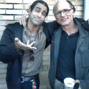 with actor Ed Harris