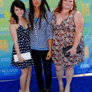 With Lindsay Pearce and Samuel Larsen and the Teen Choice Awards 2011