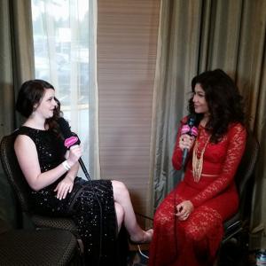 Being interviewed by Everiathing for Joey awards