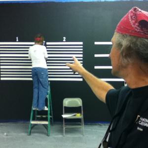 Nancy creates Dallas Police LineUp Wall for Discovery Military Channels Capturing Oswald television special