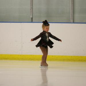 02/17/2012 Figure Skating Competition in Anaheim. Rosanna Won 1st Place Medal. Costume custom-designed and custom-made by Oxana Foss