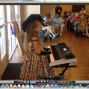 Rosanna celebrated Labor Day by giving a concert for Senior Citizens at Rehabilitation Center of Beverly Hills. By making this Holliday even more special she prepared and gave away 60 souvenirs for everyone who came to the concert. It was unforgettable