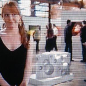 Sculptor Bruce Gray's The Big Cheese sculpture is seen here in this scene from Six Feet Under on HBO.