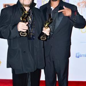 David Winters and Jarrod Knowles at WideScreen Festival Award Show 3Mar15 at AMC 24 Aventura