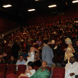 Crowd at What Lies Beyond... The Beginning Red Carpet Premiere at AMC 24 Aventura. Hosted by Jarrod Knowles.