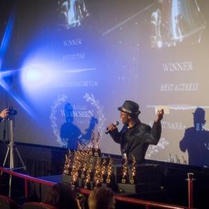 Jarrod Knowles at WideScreen Festival Award Show 3Mar15 at AMC 24 Aventura