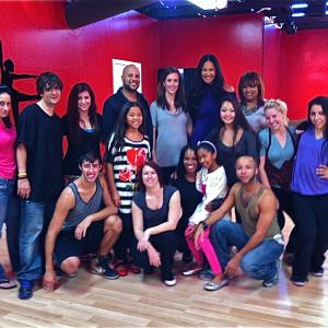 Still of Devi Ohira with Kimora Lee Simmons  Flash Mob America for Style Network