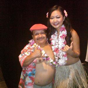 Still of Devi Ohira with Chuy from Chelsea Lately for E!