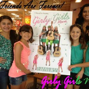 Me and Lead Cast of Girly Girls Movie A Story I wrote