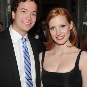 Jordan Sudduth and Jessica Chastain at an event for The Help