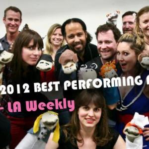 Sock Puppet Sitcom Theatre featured in the LA Weekly
