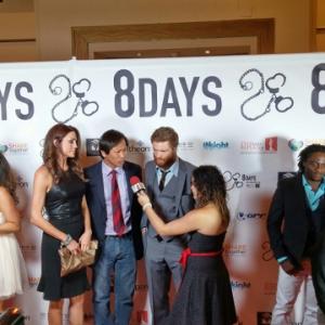 8 Days premier at The Grove in Los Angeles Sept 9 2014