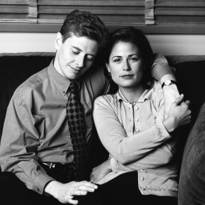 Still of Dave Foley and Maura Tierney in NewsRadio (1995)