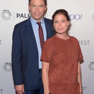 Maura Tierney and Dominic West