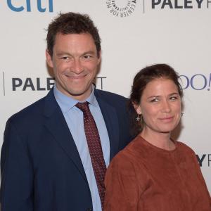 Maura Tierney and Dominic West at event of The Affair (2014)