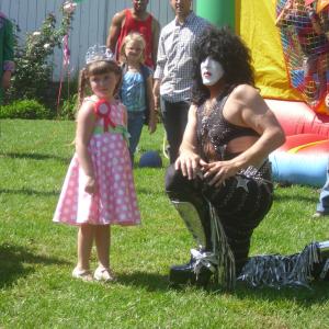 Morgan and Paul Stanley Jr from KISS.